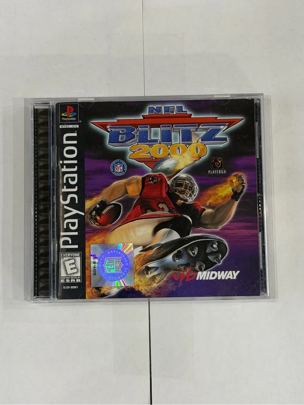 NFL Blitz 2000 PS1 Complete Black Label Tested